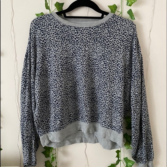 Z Supply Tops - Cheetah Print Sweater